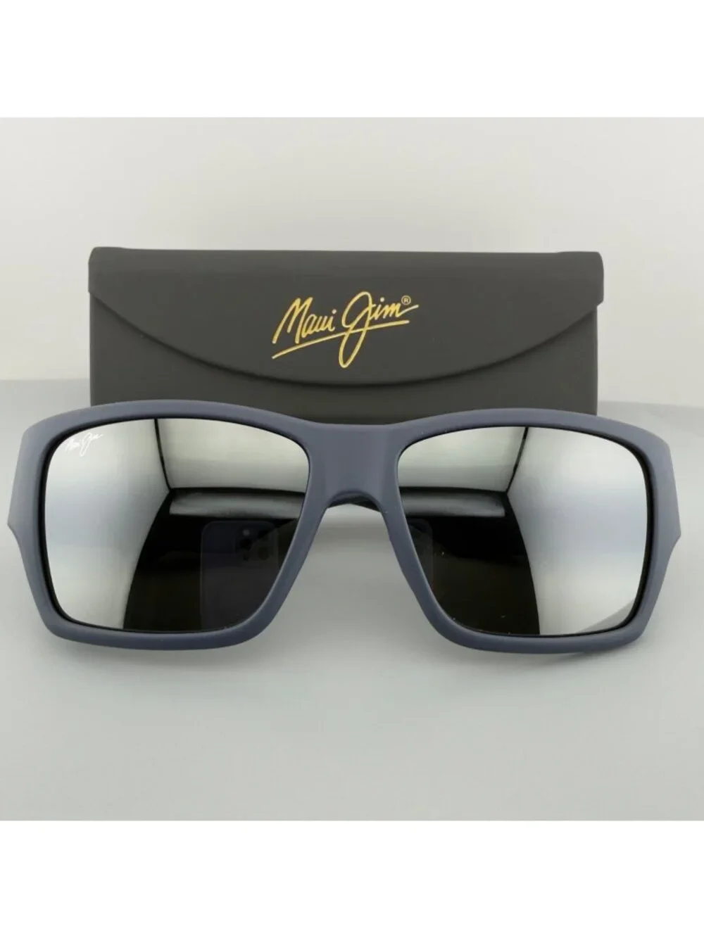 Maui Jim Ka'olu MJ0641S-003 Sunglasses Blue Wrap Polarized 57 16 130